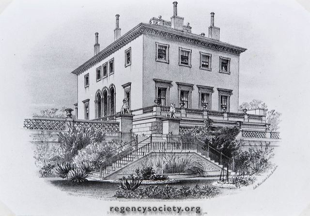 RegencySocBH's tweet photo. Attree Villa in 1863: one of the grand villas of Brighton now demolished. Read about this and other similar villas in "Lost Villas of Georgian Brighton". On sale at @CityBooksinHove or via membership@regencysociety.org Image: (from the James Gray Collection Vol 24_162) #attree https://t.co/EJG0CL4RUn