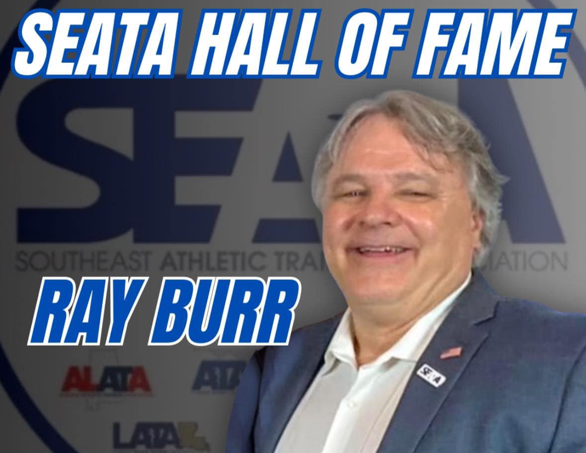 A huge congratulations to <a href="/USMATProgram/">USM Athletic Training Program</a> alum Ray Burr for being selected to the <a href="/SEATA9/">SEATA District IX</a> Hall of Fame! A great athletic trainer and an even better person, Ray is most deserving of this distinction! Congrats, Ray, we're all proud of you! #SMTTT