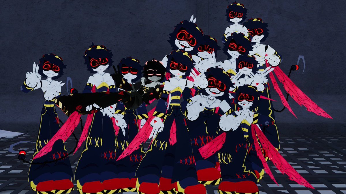 DelcyDragon's tweet photo. Just got a massive group photo with people! This was a ton of fun ^^
#MDNox #VRChat https://t.co/xndTYIvSeo