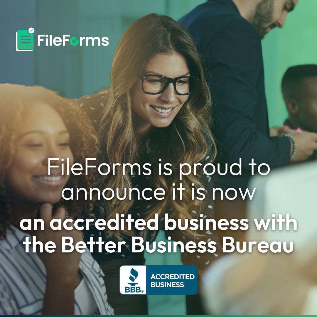File_forms's tweet image. 🎉 Big News from #FileForms! 🎉We’re proud to announce that we are now an accredited business by the #BetterBusinessBureau! 🏆 This reflects our commitment to providing #businesses with trustworthy and reliable #compliance solutions. Learn more here: bit.ly/401Y0fU