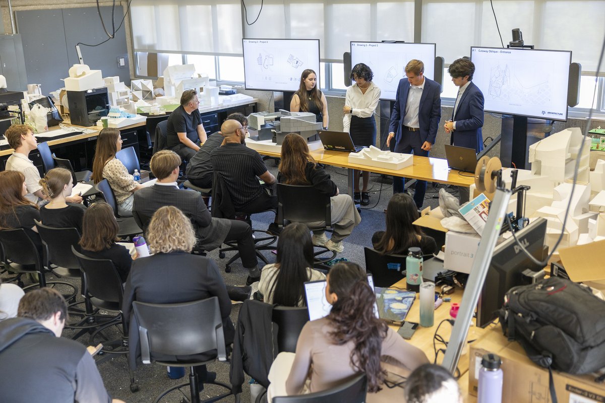 Texas A&M Architecture Department tweet media