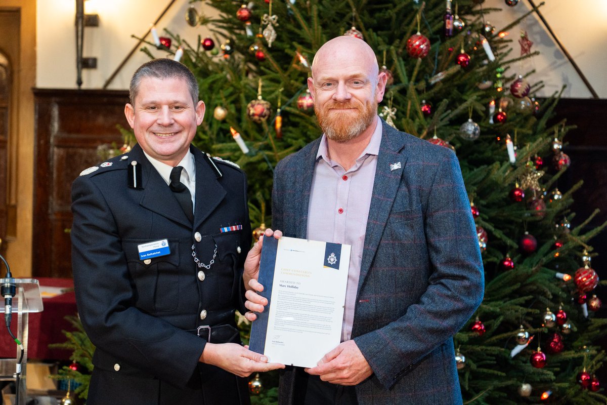 suffolkfox's tweet image. Honoured to receive a commendation from the Chief Constable of @NorthantsPolice. Humbled by the incredible stories of bravery and dedication from police officers and members of the public who were also recognised. An inspiring evening. #Commendation #Gratitude