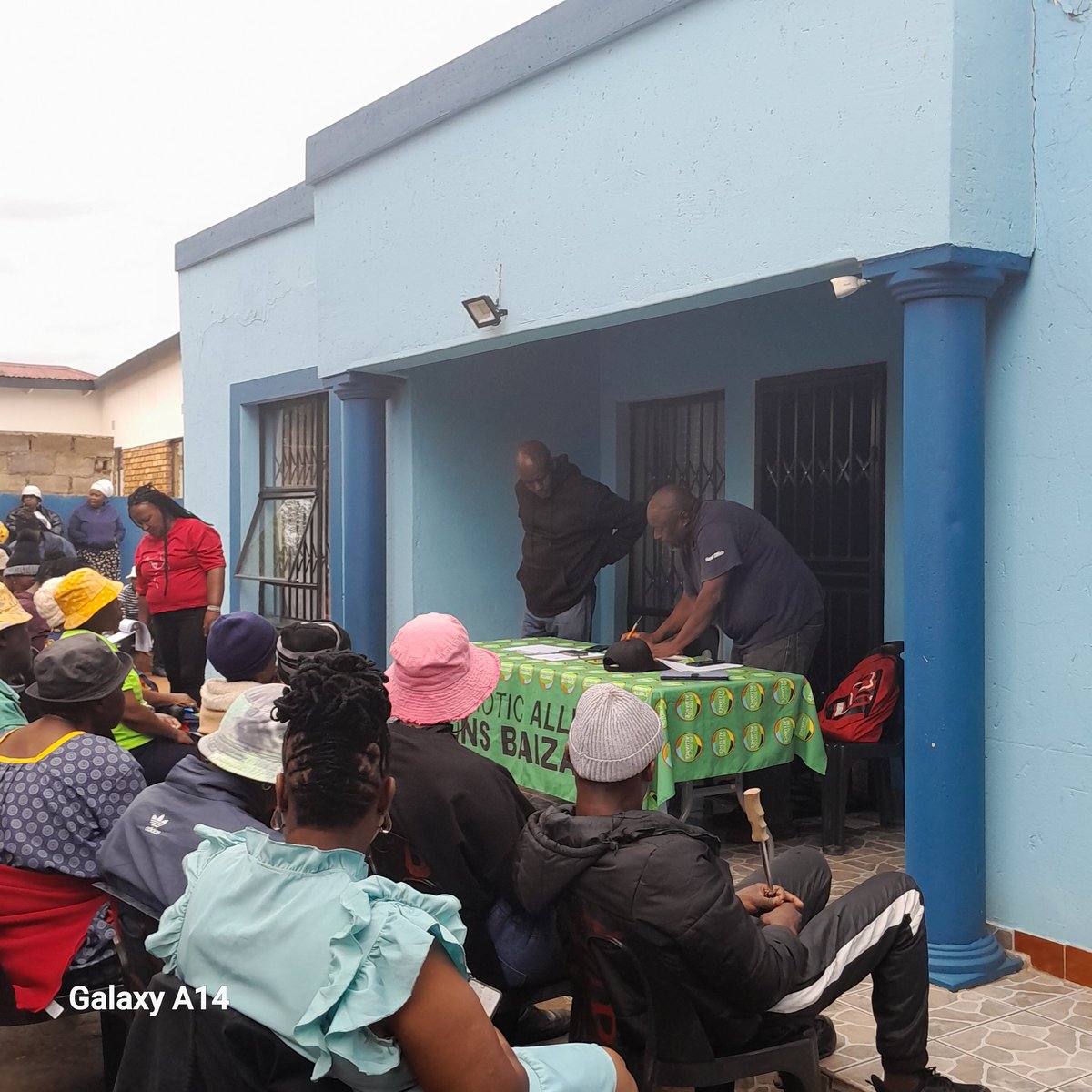 Patriotic Alliance at ward 19 Steve Tshwete Constituency( Nkangaia Region MP) has launched a branch 19/12/2024. We have wrap 2024.