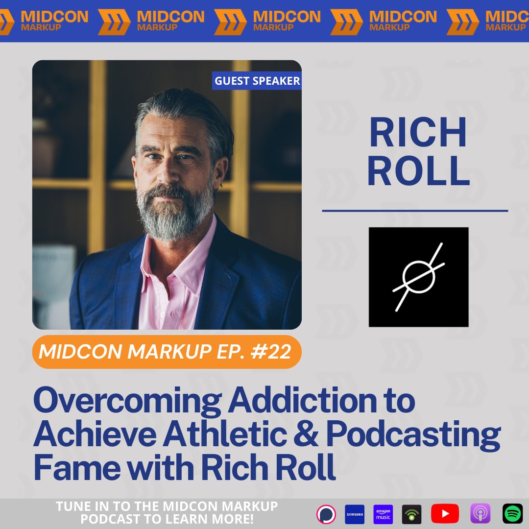 Midcon VC Summit 2024 Keynote Rich Roll shares his journey from addiction to ultra-endurance athlete &amp; podcaster in a special Midcon Markup episode, filmed live at the summit. 🎙️ A story of resilience &amp; triumph you won’t want to miss. 🎧 Link in bio!