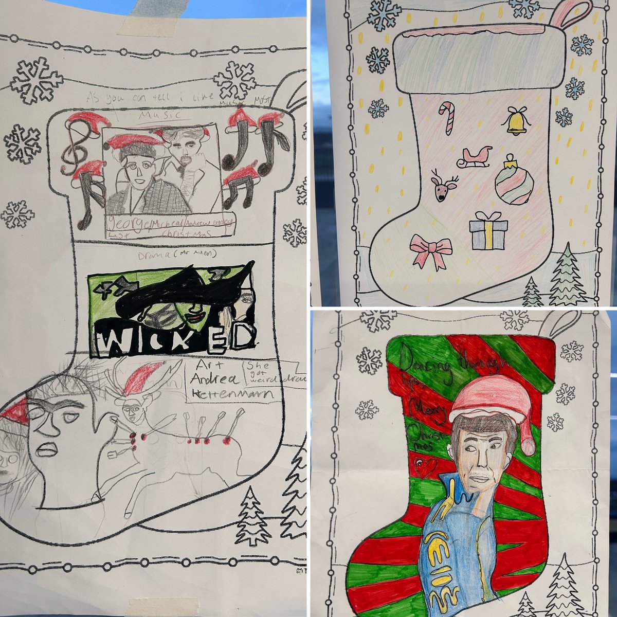 The annual Rosehill stocking design competition is all wrapped up 🤩 The judges from the the <a href="/Rosehill_ExArts/">Rosehill High School Expressive Arts</a> really enjoyed the creativity, originality &amp; fun from the entries - well done to our BGE students and happy holidays ! 🌟🎄☃️ <a href="/RosehillHS/">Rosehill: a place to learn, grow, and thrive</a>