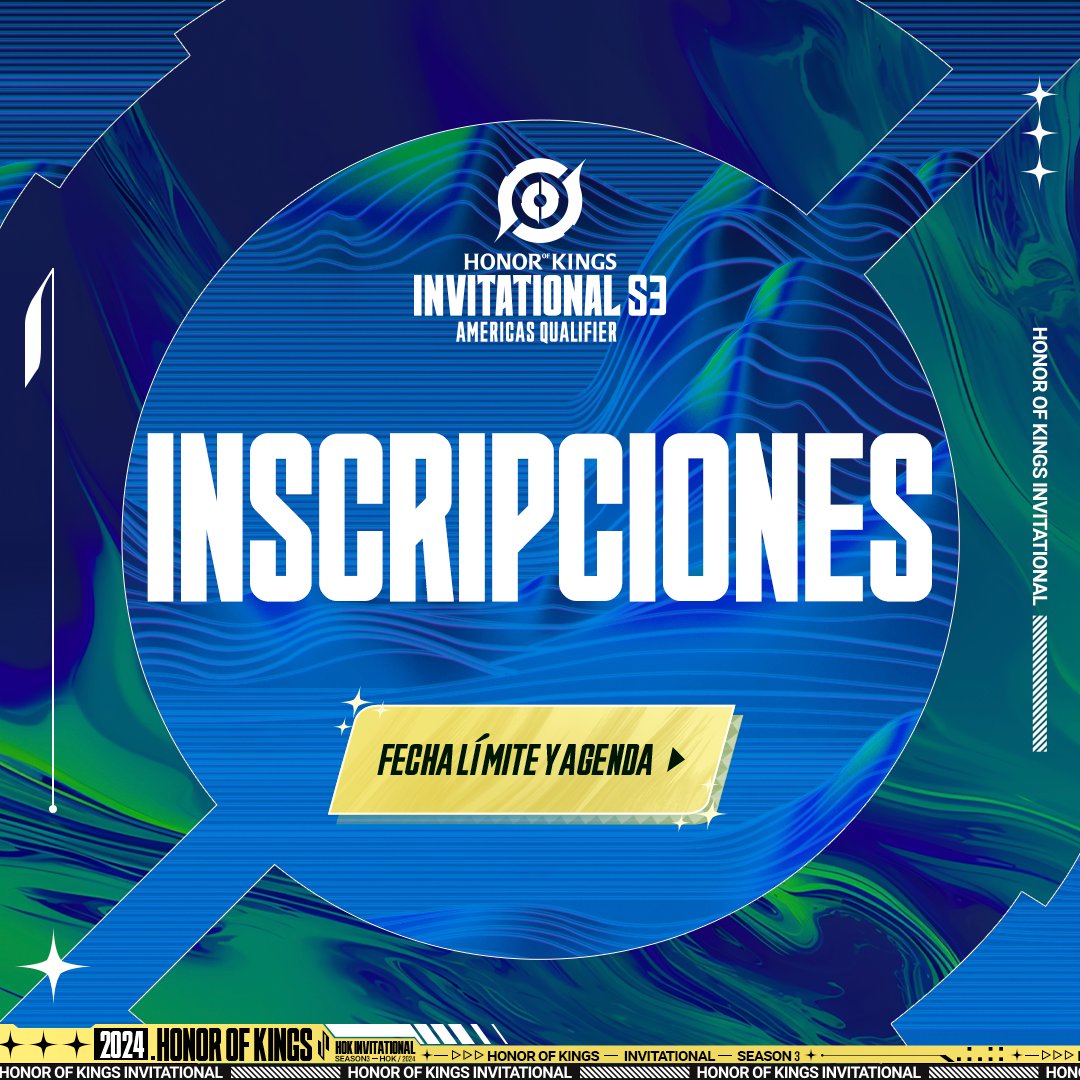 HOKLATAM's tweet photo. ¡PREPÁRATE! 🎉  
¡Mañana se abren oficialmente las inscripciones y no puedes quedarte afuera! ⚔️  

Prepárate para dar el primer paso a la competencia. Marca en tu calendario, ajusta tus alarmas y quédate pendiente. ⏰  
¿Estás listo? 
#HOKEsports #HOKS3 https://t.co/OJXPUplDm5