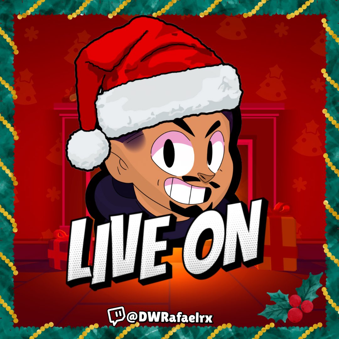 🎄 LIVE ON MEU POVO 🔥
🎄DIA DO SORTEIO DOS CONFRONTOS DO TORNEIO DE X1🎄

🎄twitch.tv/dwrafaelrx

#Brawlstars