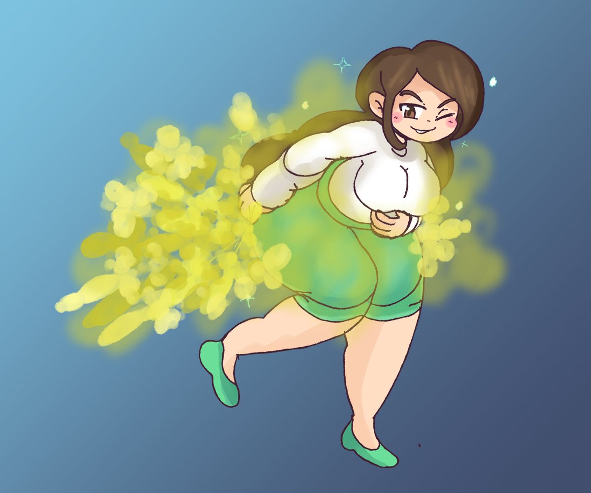 KirbyOBlue1's tweet photo. A Comm featuring the Aroma Lady from Gen 4 (Diamond and Pearl).. ya'll are sleeping a trainer literally called "AROMA Lady" https://t.co/JvrNGDVKpd