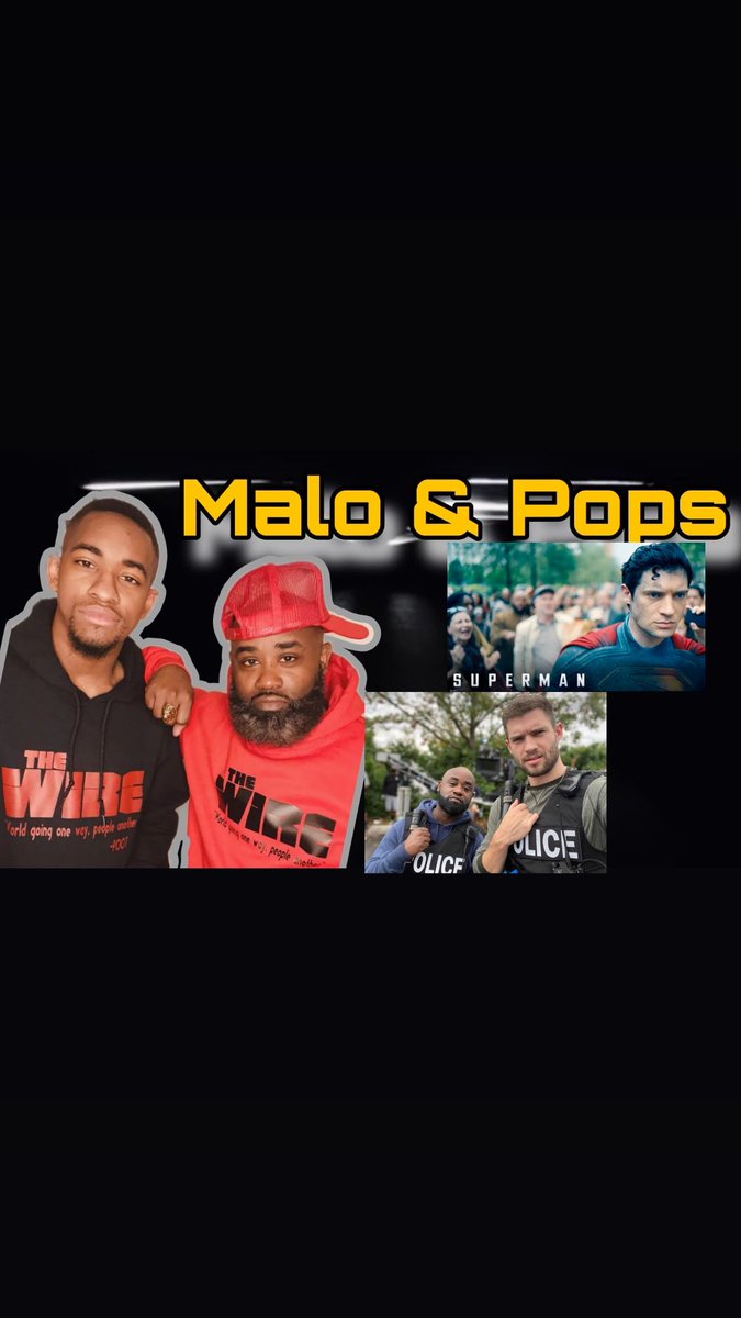 traychaney's tweet photo. As many of you know David Corenswet is my brother! We worked together on HBO HBOMax Limited Series #WeOwnThisCity!
Today’s episode of MALO & POPS my Son Malachi is Super Excited For This New SUPERMAN Film 🎥 & we decided to do a Father Son Reaction https://t.co/HVNOvpcKHT
Leave Comments Below & Tell Us What You Think About This New Superman Film!
Follow Us On Instagram
IG - Malo_Magic06
IG - TrayChaneyVision
Subscribe To (TrayChaney1) YouTube Channel- Membership packages avail
#superman #davidcorenswet #dccomics #dc #chaney #malachi #Tray #actor #superhero