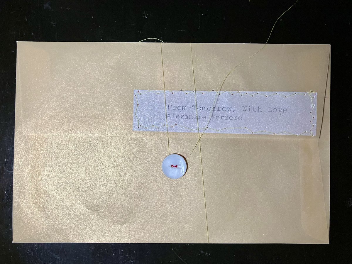 Ethel, a Micro Press (@the_ethelzine) on Twitter photo Forget to post the photo!
Working on a container for <a href="/bluesfolkjazz/">Alexandre F.</a> Alexandre Ferrere’s chapbook From Tomorrow, With Love, in which you will get a page mailed to you each week throughout 2025! Stay Tuned! Forget to post the photo!
Working on a container for <a href="/bluesfolkjazz/">Alexandre F.</a> Alexandre Ferrere’s chapbook From Tomorrow, With Love, in which you will get a page mailed to you each week throughout 2025! Stay Tuned!