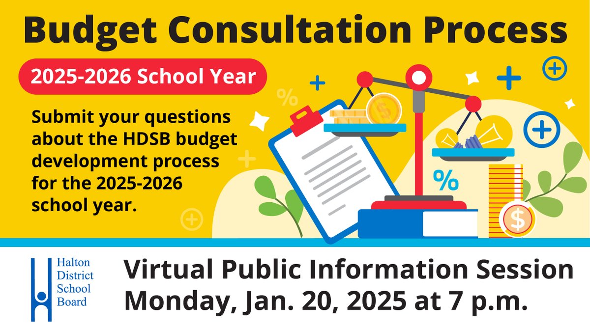 Visit our Budget Consultation webpage to learn more and submit your questions for the Public Information Session: bit.ly/4iPGAdY 4/4