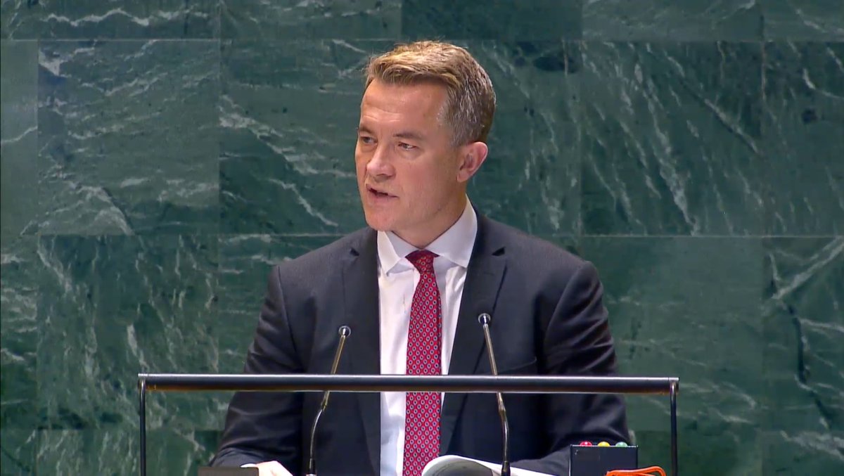 NorwayUN (@norwayun) on Twitter photo Deputy FM <a href="/akravik79/">Andreas Motzfeldt Kravik</a> introducing #UNGA-resolution asking #ICJ to clarify 🇮🇱's obligations in Occupied Palestinian Territory:
-Enough is enough. For int law to remain credible, for the most basic humanitarian principles to be upheld, we must act.
Statement: norway.no/en/missions/un… Deputy FM <a href="/akravik79/">Andreas Motzfeldt Kravik</a> introducing #UNGA-resolution asking #ICJ to clarify 🇮🇱's obligations in Occupied Palestinian Territory:
-Enough is enough. For int law to remain credible, for the most basic humanitarian principles to be upheld, we must act.
Statement: norway.no/en/missions/un…