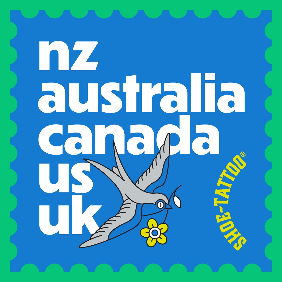 _ShoeTattoo_'s tweet photo. 🌍🚀Napier to Australia, the US, the UK, and Canada, we’re stampin’ our mark across the globe! Thanks for the love, the support, and the global orders. We couldn’t do it without you! 🙌 This is just the start. Hold tight – we’re aiming for the stars. 🌟
#shoetattoo #sneakerhead https://t.co/VyCiAoEoUz