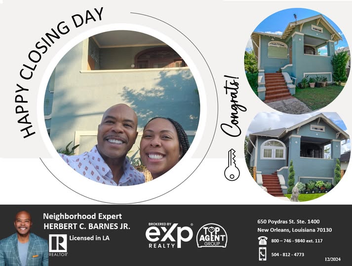 🎉 Congratulations to Herbert Barnes on his successful closing! 🏡✨Herbert represented both the seller and buyer in this seamless transaction, showcasing how we do real estate by the book.  #RealEstateExcellence #TeamSuccess #HerbertBarnes #ClosingSuccess #TopAgentGroup