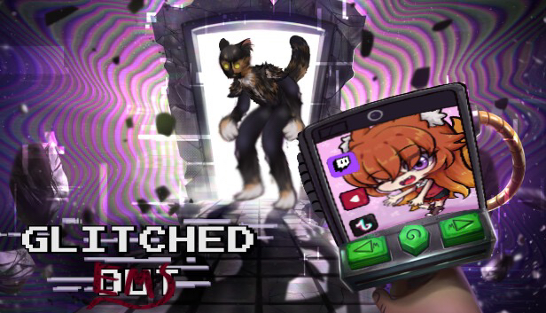 Emslea_vt's tweet photo. how #GlitchedOut are my stream to day!!
come and cheek and we wil fine out.
game are free on steam.
i use cat assets from: @ExtraSoupyLio 
ems phone assets from: @NYattane_ https://t.co/OKFMhQbbY9