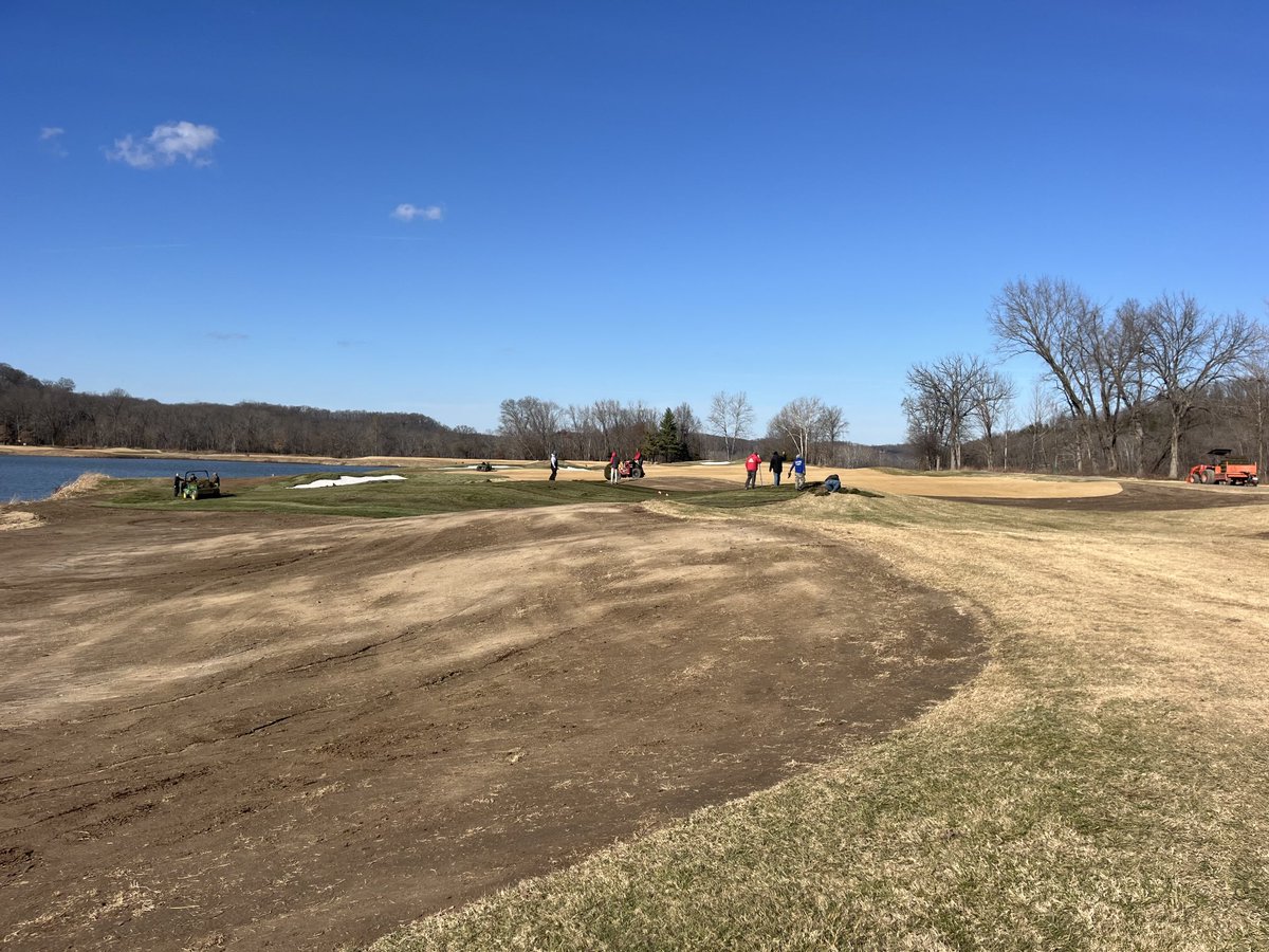 TurfMarkLLC's tweet image. Happy to part of the renovations at Osage National.