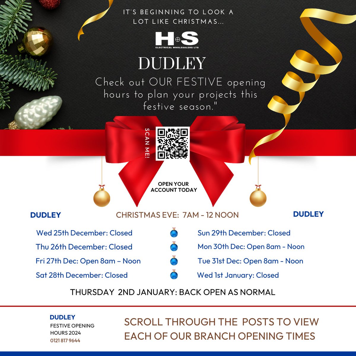 H&S Electrical Wholesalers Ltd tweet media