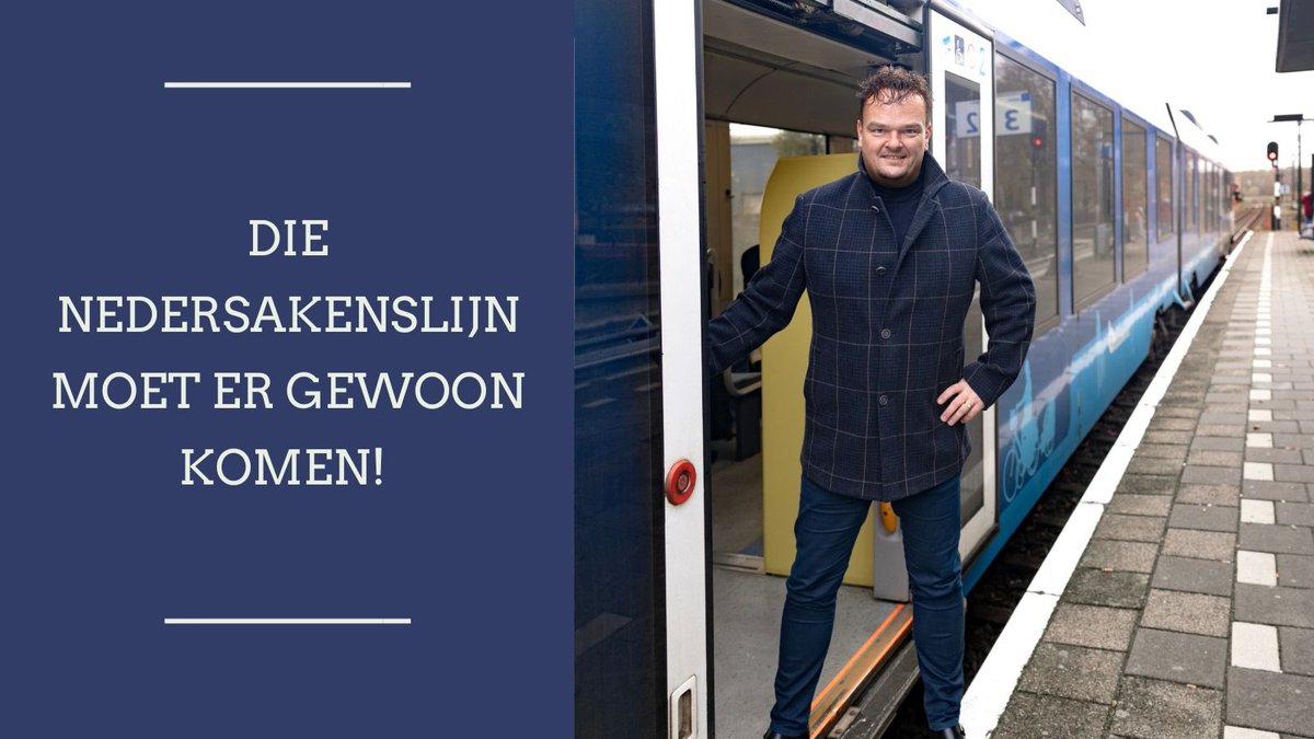 Voor welvaart, voor duurzaamheid en voor bereikbaarheid! #nedersaksenlijn <a href="/nedersaksenlijn/">Nedersaksenlijn</a>