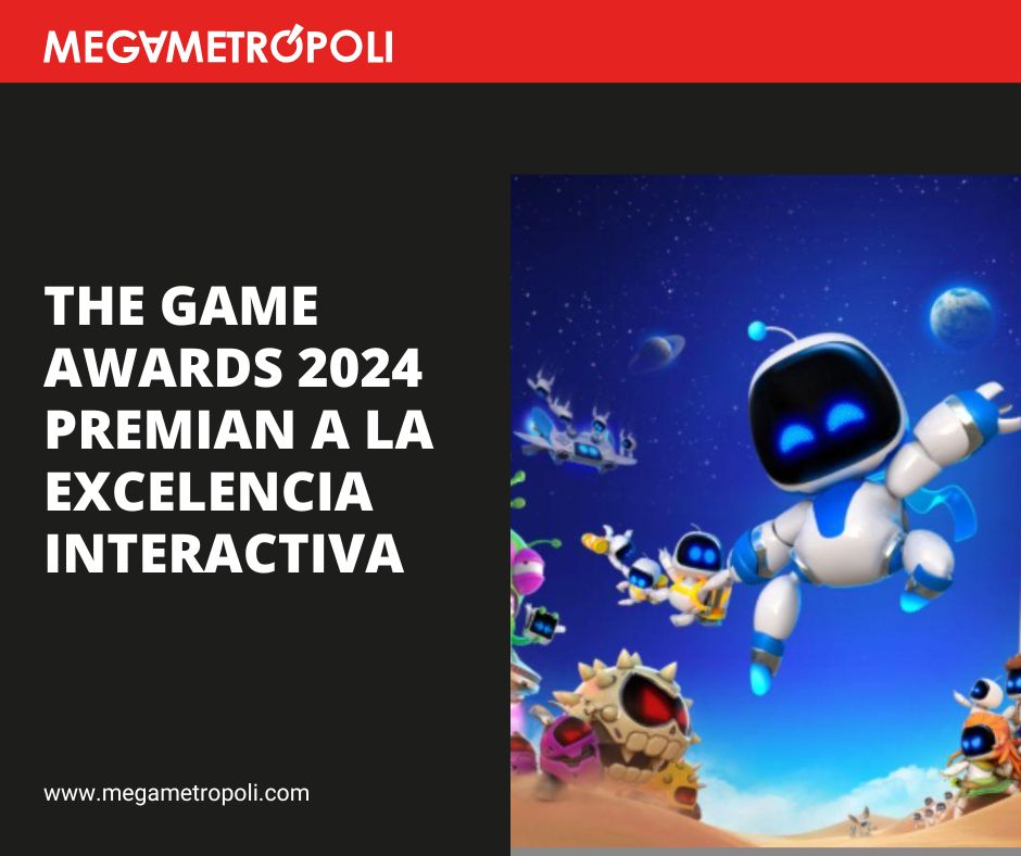 MegatropoliWeb's tweet photo. Conoce más 👉 https://t.co/8HQLfHElqf
Celebrando el arte del gaming 🕹️ The Game Awards 2024 honra a los mejores creadores y títulos del año.
#TheGameAwards2024 #Gaming #Videojuegos #IndustriaInteractiva https://t.co/uU0py7F72H