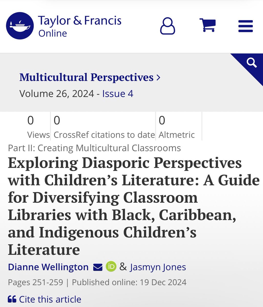 New publication alert 🙏🏿💞🙏🏿. Grateful for <a href="/_bejazzled/">Jazzy, Ph.D. 🤎</a>   And our work together 🙏🏿
