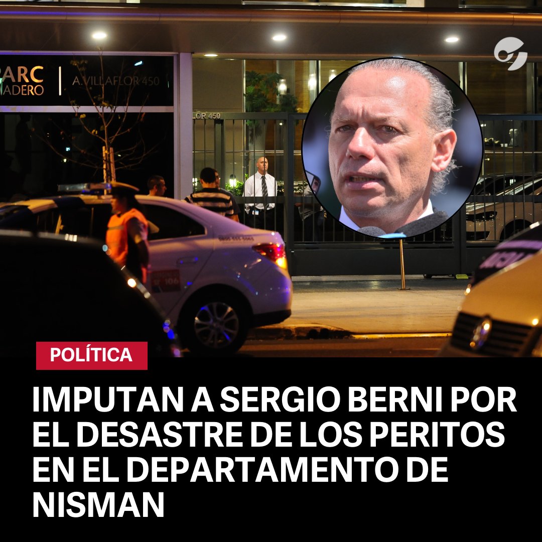 Imputan a Sergio Berni por el desastre de los peritos en el departamento de Nisman clar.in/4gJN8Zz