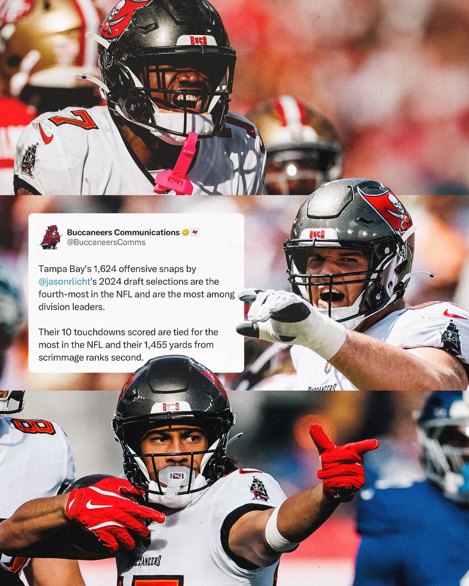 One thing about the Bucs is we know how to draft 👀📈
