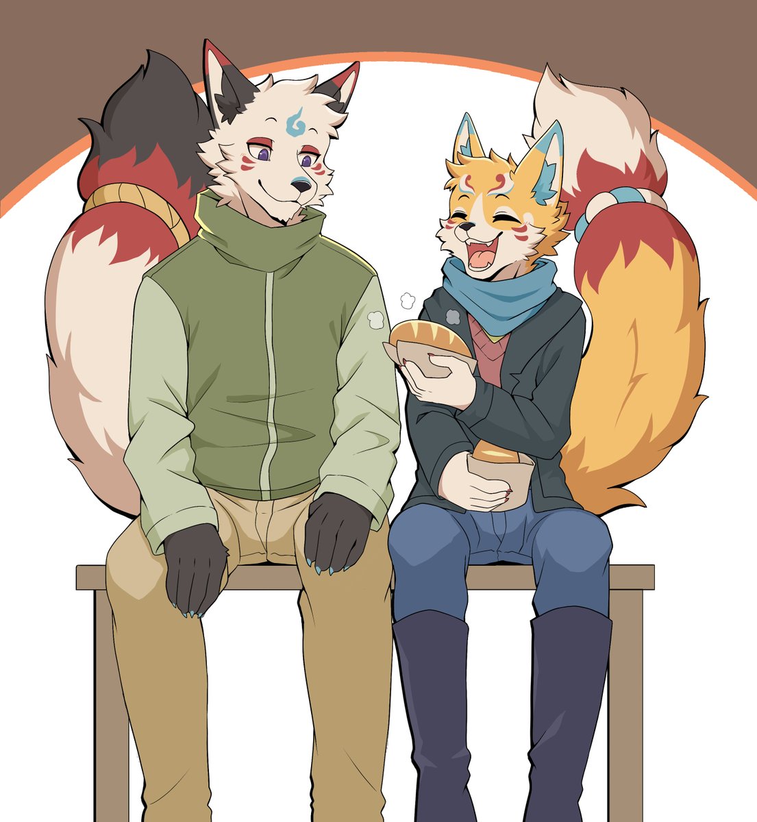 Kurarifox's tweet image. Warm Bread
