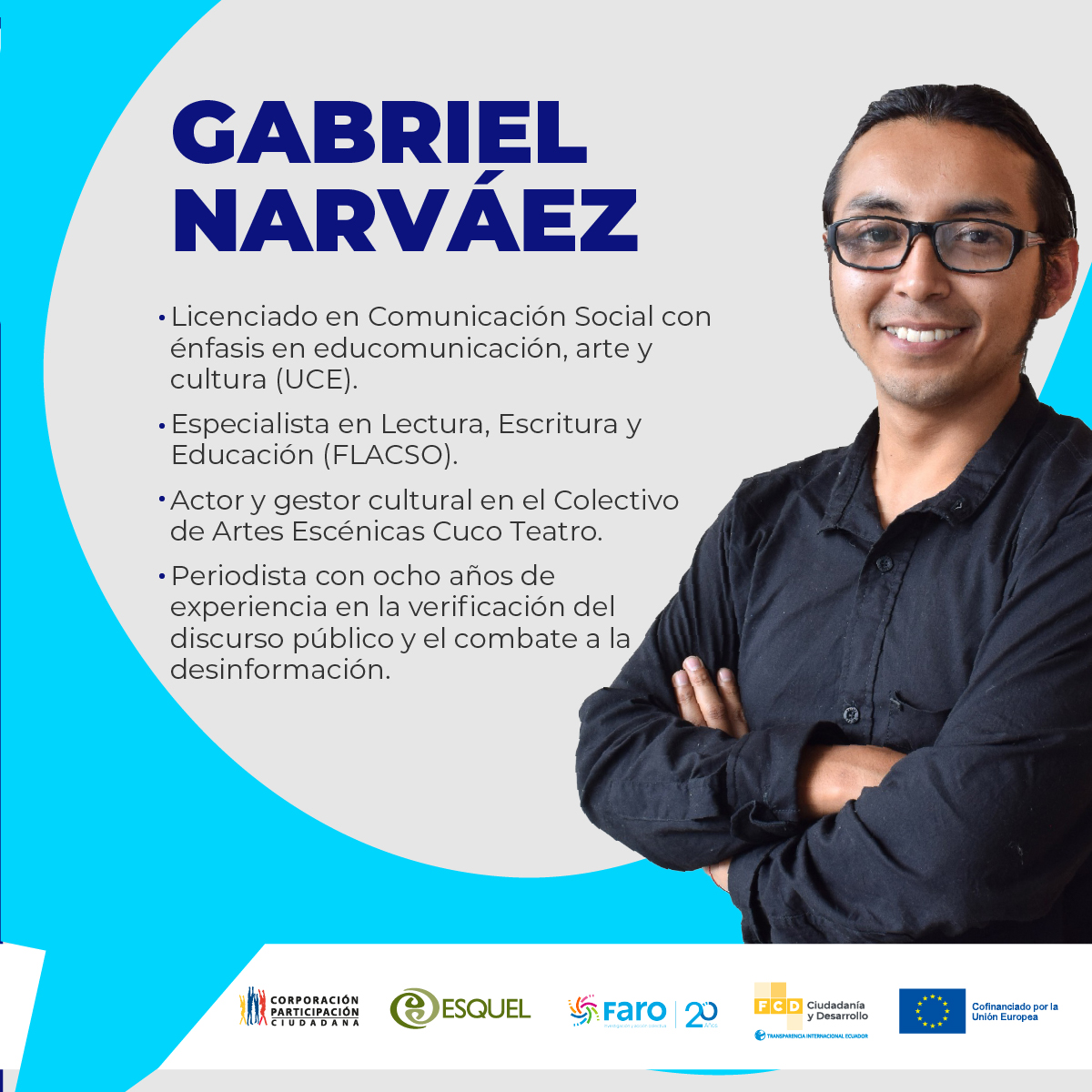 ¿Sabes de dónde viene el término ‘desinfodemia’?
En el taller "Desinformación y Elecciones. Combatiendo la infodemia", exploraremos la evolución de este fenómeno, junto a Gabriel Narváez (<a href="/elgabonarvaez/">Gabriel Narváez</a>). #CombatiendoLaInfodemia

Regístrate: bit.ly/3Dp2Gni