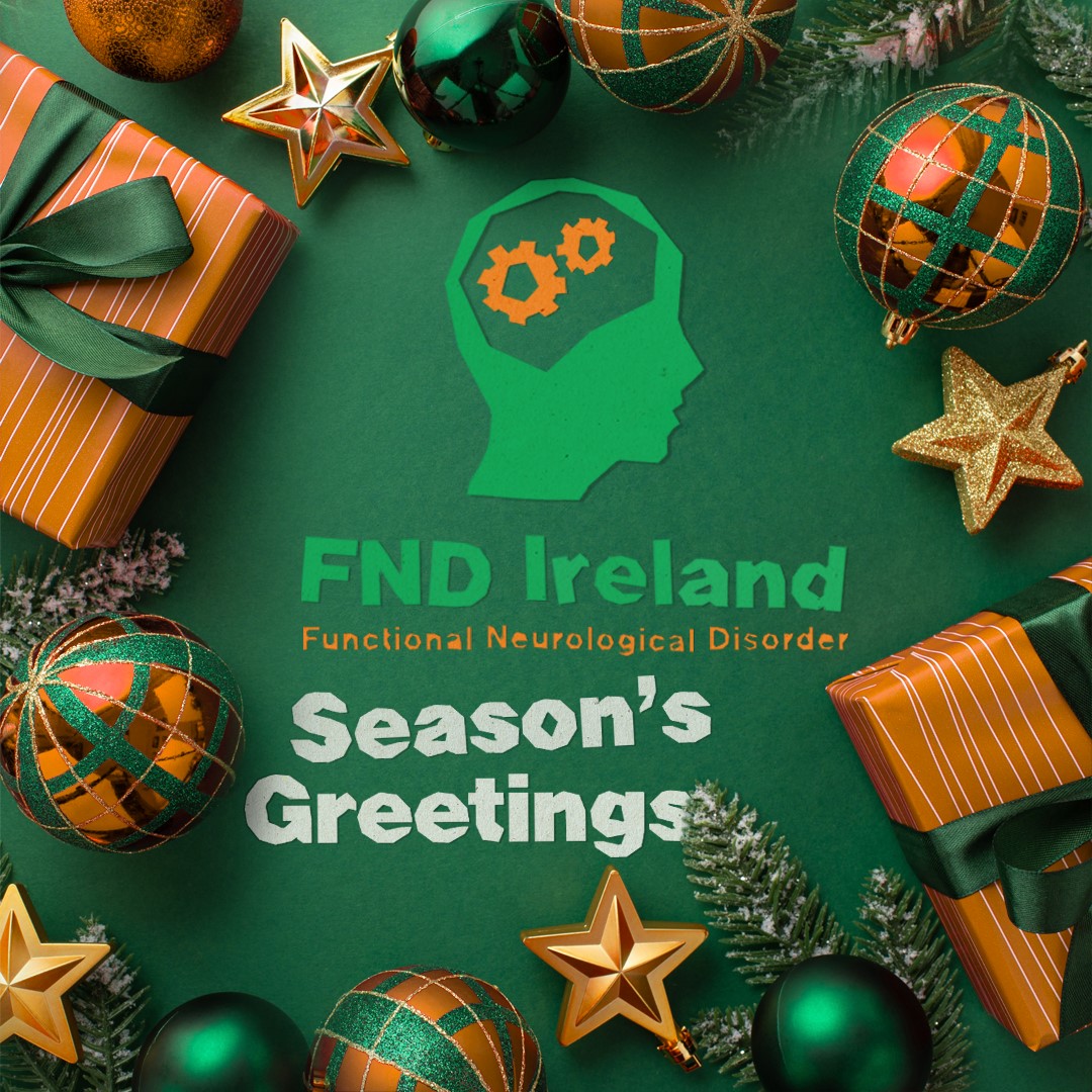 FndIreland's tweet image. Season's Greetings from all the team at FND Ireland. Our volunteers will be taking a well deserved break over the Christmas period. 💚 🧡 🎄 🎅

#FNDIreland #FND #FunctionalNeurologicalDisorder #SeasonGreetings