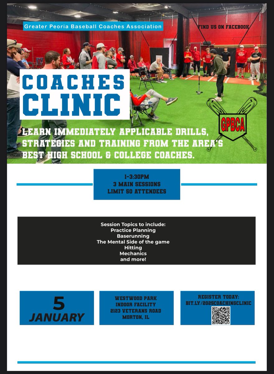 Greater Peoria Baseball Coaches Association tweet media