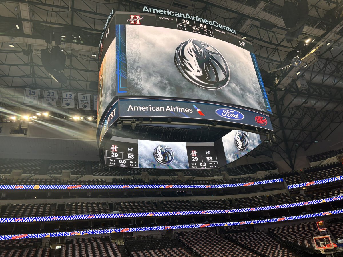 Great Job Lady Hawks!!! What an awesome experience to get to play at the American Airlines Center. Big win over Harmony 53-29. Congrats Coach Conde and Coach Boyd.