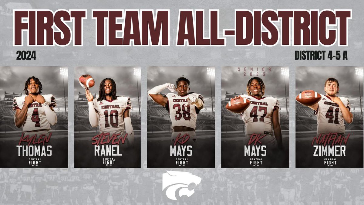 Nathan Zimmer (@nathanzimmer41) on Twitter photo Blessed to say that I have received first team all-district honors!!! Thank you to everyone who has been with me this entire journey, especially my coaches and parents!
<a href="/HKA_Tanalski/">Adam</a> <a href="/Briggs_bourg/">briggs bourgeois</a> <a href="/BaltarJackson/">Jackson Baltar</a> @BruceBryssard <a href="/stevieartigue/">Cajun Kicking</a> <a href="/RecruitLouisian/">Recruit Louisiana™️</a> <a href="/CentralFight_FB/">Central Football</a> Blessed to say that I have received first team all-district honors!!! Thank you to everyone who has been with me this entire journey, especially my coaches and parents!
<a href="/HKA_Tanalski/">Adam</a> <a href="/Briggs_bourg/">briggs bourgeois</a> <a href="/BaltarJackson/">Jackson Baltar</a> @BruceBryssard <a href="/stevieartigue/">Cajun Kicking</a> <a href="/RecruitLouisian/">Recruit Louisiana™️</a> <a href="/CentralFight_FB/">Central Football</a>