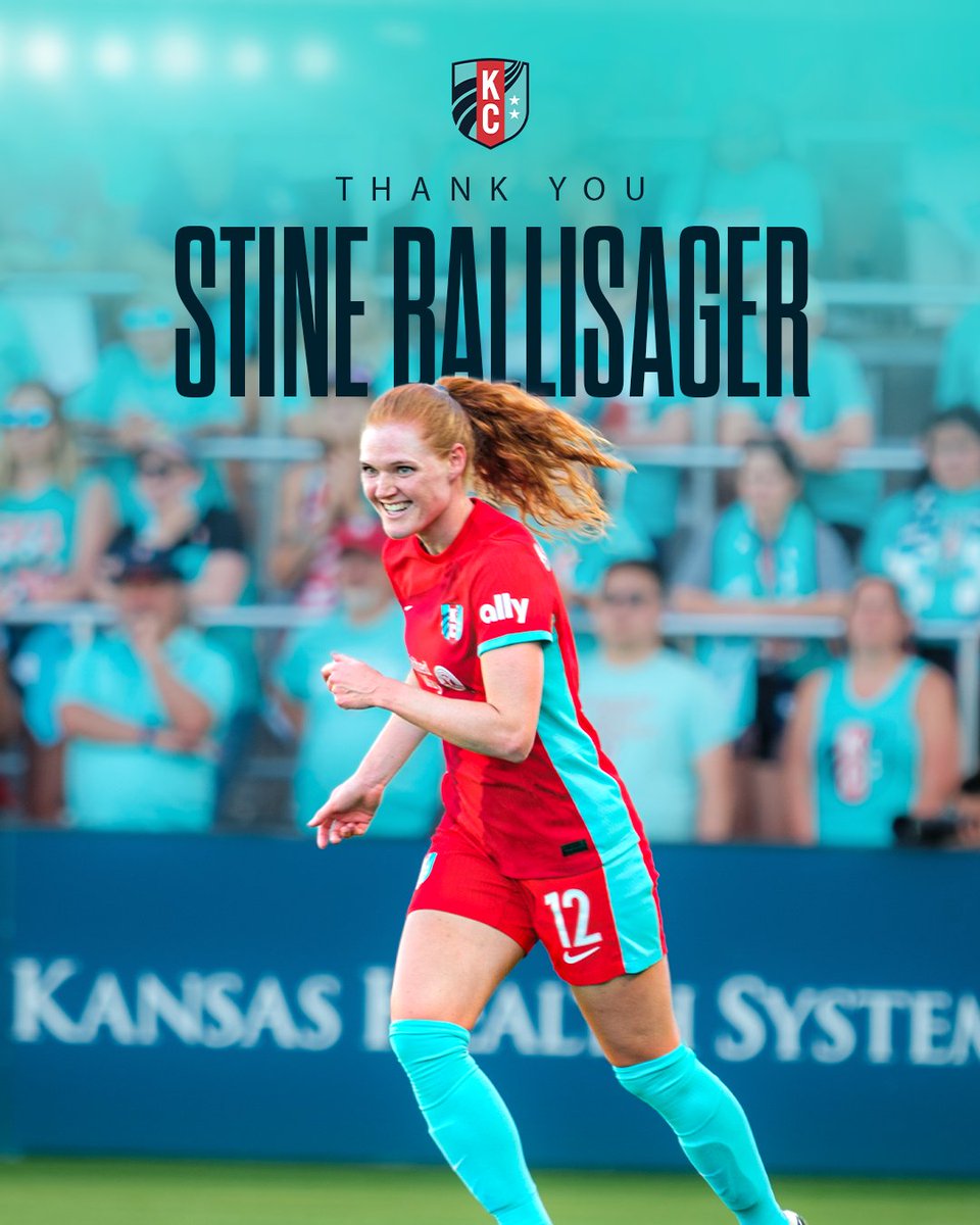 Thank you for everything you brought to this club, Stine ❤️

Wishing you all the best in what’s coming next for you!