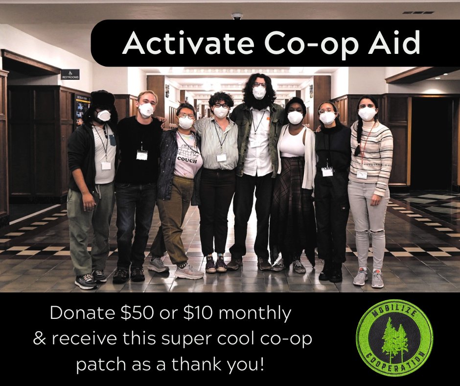 🤝 Help NASCO Mobilize Cooperation!
We’re raising $15K to fund training, resources, &amp; the return of the Co-op Internship Network in 2025! 🌟
🌲🌲Donate $50 (or $10/mo) &amp; get a “Mobilize Cooperation” patch. 
Donate: nasco.coop/donate
#SupportNASCO #ActivateCoopAid