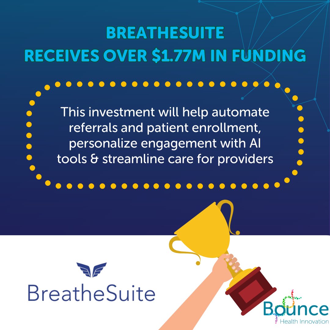 🌟 With $1.77M+ in funding from NL’s Provincial Government &amp; NRC IRAP, <a href="/BreatheSuite/">BreatheSuite</a> is transforming respiratory care!

✨ Automating referrals
✨ Personalizing engagement
✨ Streamlining care

Proud to see innovation thrive in NL! 👏

#AI #HealthTech #BreatheSuite