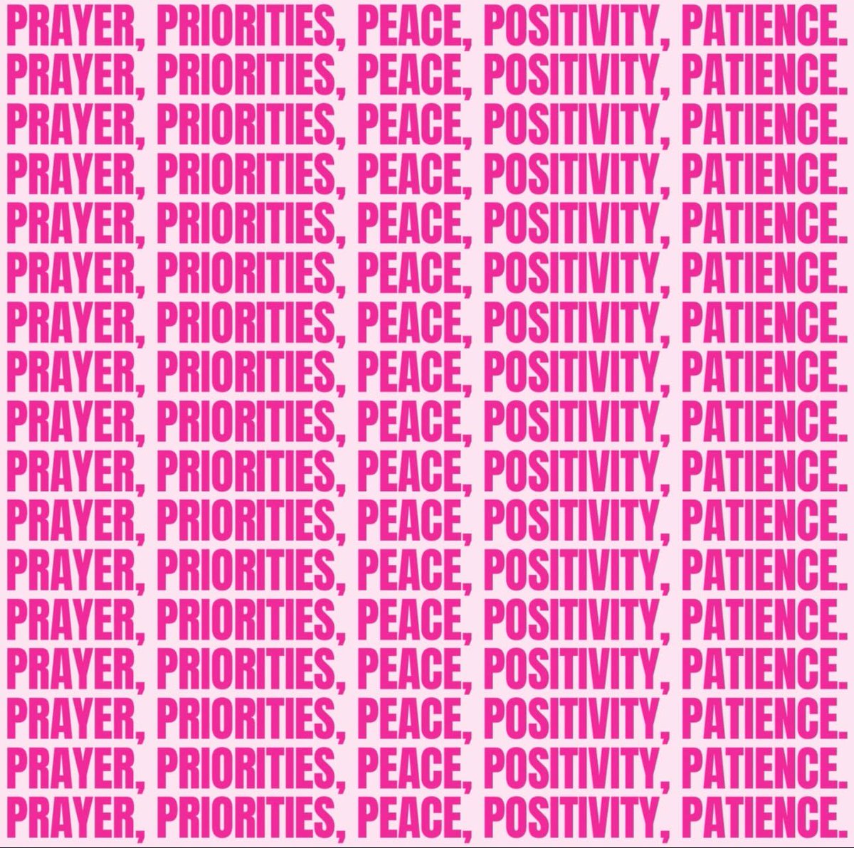 The only P’s I’m pushing 💞
