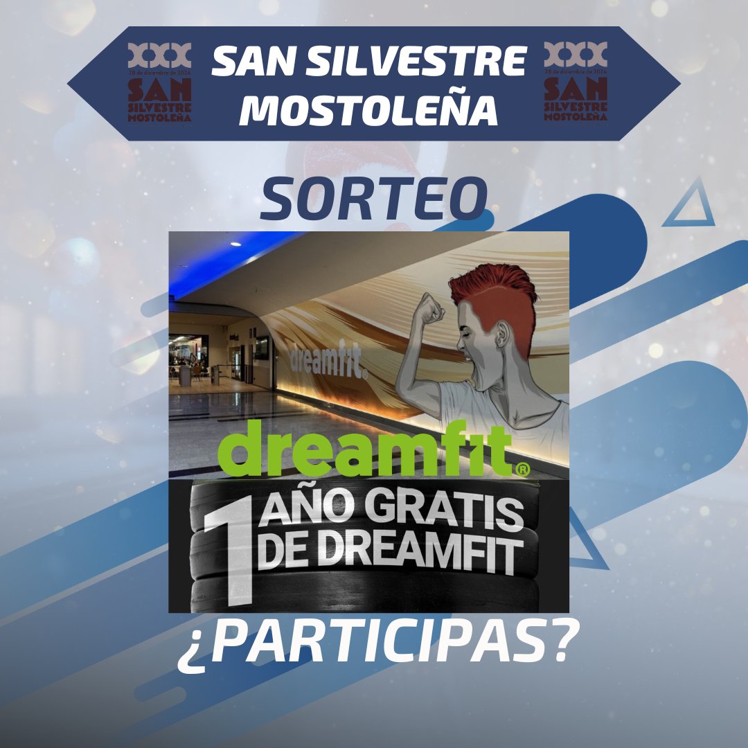 ¿𝐐𝐮𝐢𝐞𝐫𝐞𝐬 𝐞𝐦𝐩𝐞𝐳𝐚𝐫 𝐞𝐥 𝐚ñ𝐨 𝐜𝐨𝐧 𝐞𝐧𝐞𝐫𝐠í𝐚 𝐲 𝐬𝐢𝐧 𝐞𝐱𝐜𝐮𝐬𝐚𝐬?
⁣⁣⁣
Gracias a nuestro patrocinador principal 𝐃𝐫𝐞𝐚𝐦𝐅𝐢𝐭, ¡tienes la oportunidad de ganar 𝟏 𝐚ñ𝐨 𝐝𝐞 𝐠𝐢𝐦𝐧𝐚𝐬𝐢𝐨 𝐠𝐫𝐚𝐭𝐢𝐬! 
⁣⁣⁣
👉bit.ly/SorteoAñoGimna…⁣⁣⁣
⁣⁣⁣