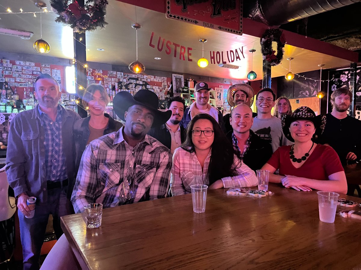 native_frame's tweet image. Celebrating the season hoedown style with @LustrePearl and our incredible team who made 2024 unforgettable! From our squad to yours, wishing you all a joyful holiday season filled with innovation + connection. Thank you for being part of our journey! 🎉✨