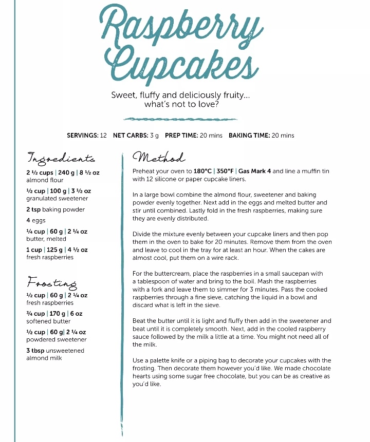 Lowcarbjiji's tweet image. Raspberry Cupcakes

Sweet, fruity, and irresistibly fluffy! These Raspberry Cupcakes are a low-carb treat that feels indulgent without the guilt. 🍰✨ Perfect for any occasion—or just because! 🥰

#LowCarbBaking #RaspberryCupcakes #HealthyDesserts #KetoFriendly #CupcakeLove