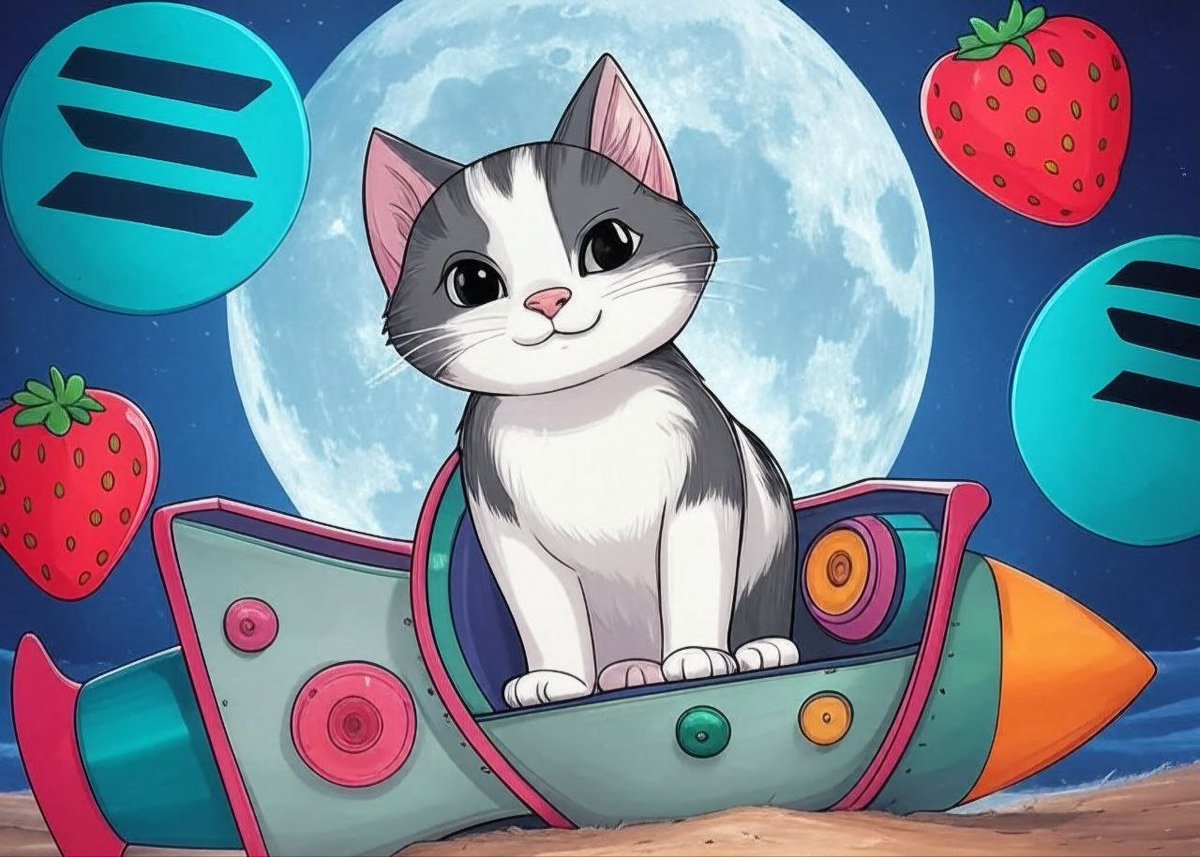 Web3Nate12's tweet photo. @missxyz88 @legen_eth The cutest cat on chain! $CATBERRY! https://t.co/Qry5NuKzIy