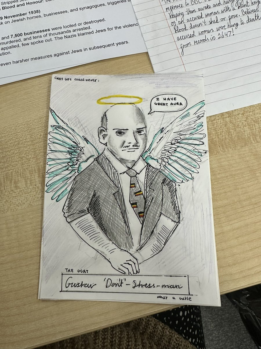FEKHistory's tweet photo. A summary of my teaching approach by one of my Y11s: https://t.co/OMOki9IX9H