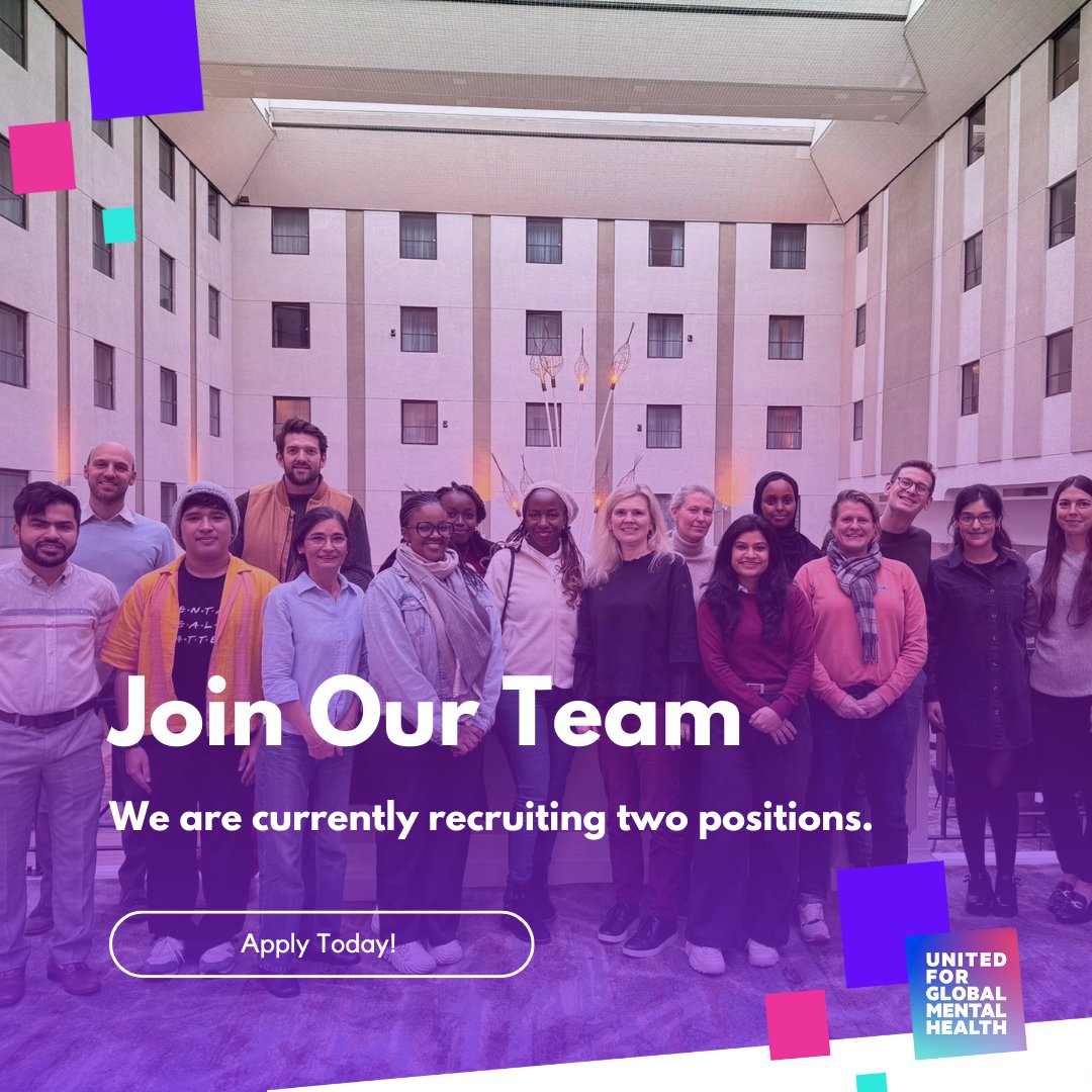 In 2024, we:

✅ Built a coalition to decriminalise suicide in the Caribbean
✅ Organised the dialogue on financing mental health &amp; NCDs
✅ Got mental health into global climate change negotiations

💼 Want to join us? Explore open positions:
unitedgmh.org/about/careers/