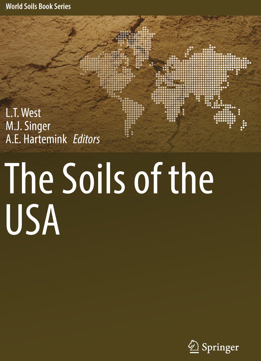A Spodosol (Leon series) formed in sandy marine sediments on the South Carolina coast . Everybody loves Podzols!
link.springer.com/book/10.1007/9…