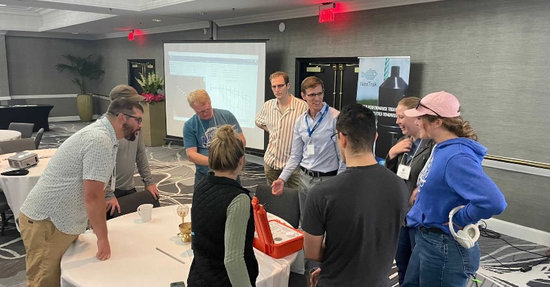Innovasea's tweet photo. A round-up of some of our favorite moments from 2024 🌊 From fieldwork to conferences, we loved connecting and helping you advance your research frontiers. Here’s to an even better 2025! #ThrowbackThursday #FishTracking https://t.co/DZuRVaMMGm