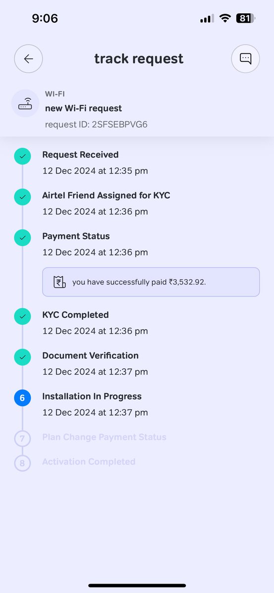 nikzzastic's tweet photo. @airtelindia worst service. You guys are just making fool with no proper resolution and no proper way for direct communication. First a false info to get money and then completely misguiding with no proper response and avoiding calls https://t.co/qfn3cAPQo0