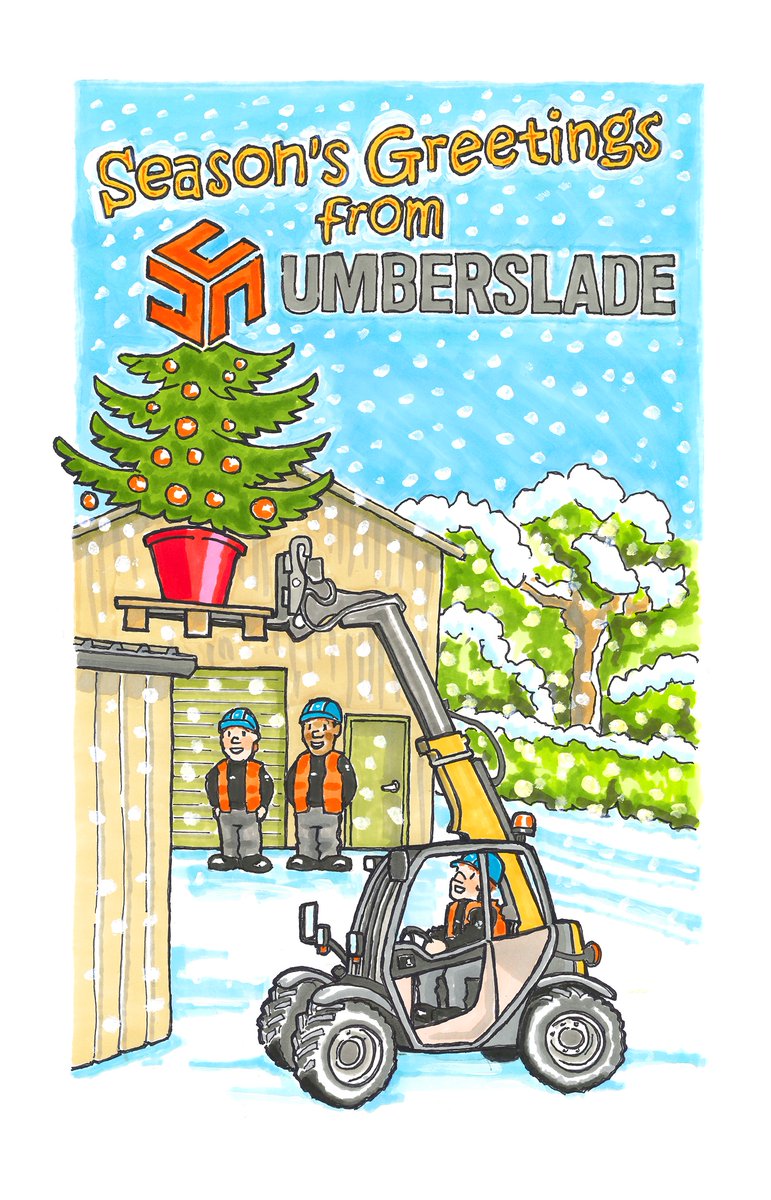 Umberslade_biz's tweet photo. Our Christmas card, once again comes courtesy of our talented estimator Nick. As another year comes to an end, we’d like to thank all of our incredible clients, suppliers and staff. Merry Christmas and a Happy New Year!
#christmas2024 #stripout #groundworks #umberslade https://t.co/DLiyQRJePM