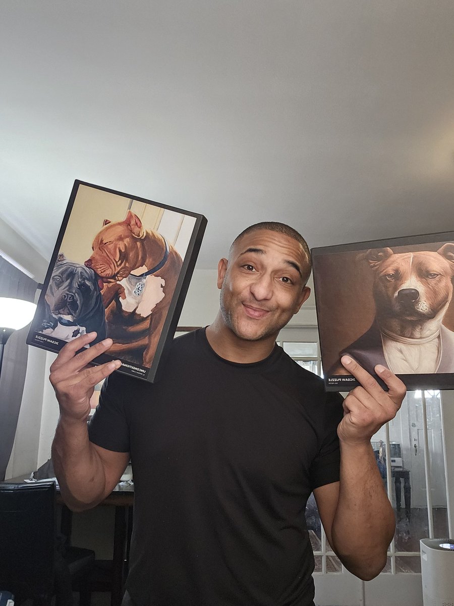 thewolfespeaks's tweet photo. NERD ALERT ⚠️.... I heard something get dropped off on the front porch. Went out to find 2 packages addressed to me (I wasn't expecting anything)... I opened them and just like that, my face lit up like a kid on Christmas morning 😍🤗 #gifts #surprise #puzzle #puzzles #NERD https://t.co/QfK65JFfw7