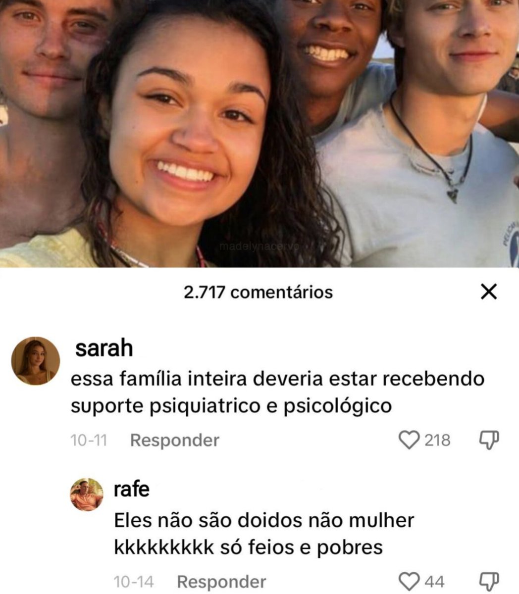madelynacervo's tweet photo. eles não são doidos não mulher kkkkkkkkkkkk só feios e pobres https://t.co/E1XdRE6qP3