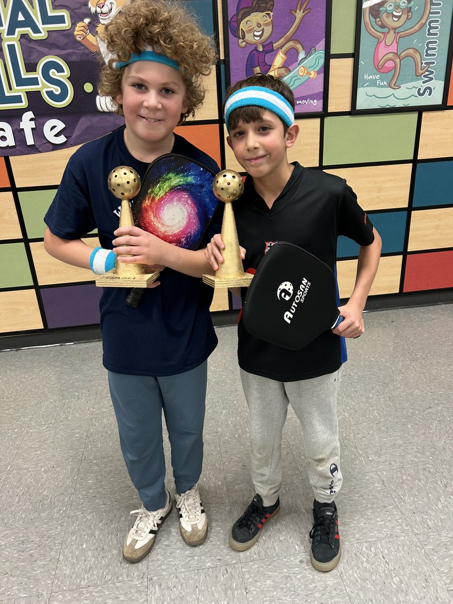 Introducing The Pickleball Bros…CHES pickleball club tourney champions!