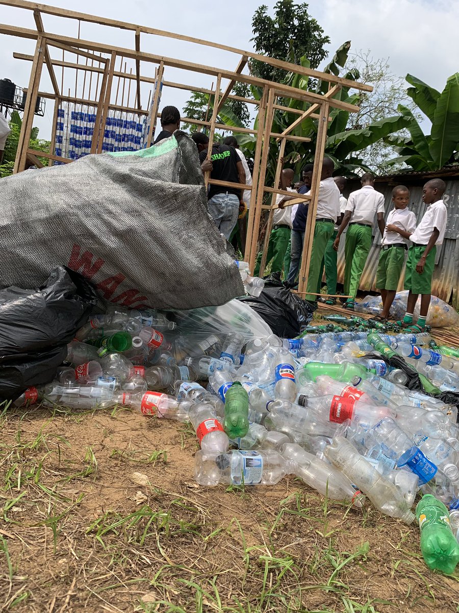 Audreys_Crafts's tweet photo. This project began in mid-October 2024 with an extensive plastic collection process.
A total of 5,000 plastic bottles were sourced, cleaned, and prepared for this construction.
#shadef #audreyscraft
#sustainability #wastemanagment https://t.co/80Nw2zzEzD